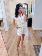Weekend Getaway Stripe Romper