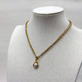 Aurelia Pearl Toggle Necklace