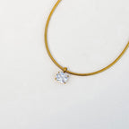 Radiant Tennis Snake Necklace