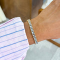 Baguette Spark Tennis Bracelet