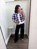 The Collins Black Wide Leg Jeans