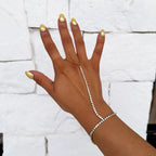 The Diamond Veil Hand Chain