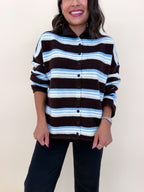 The Sutton Stripe Cardigan