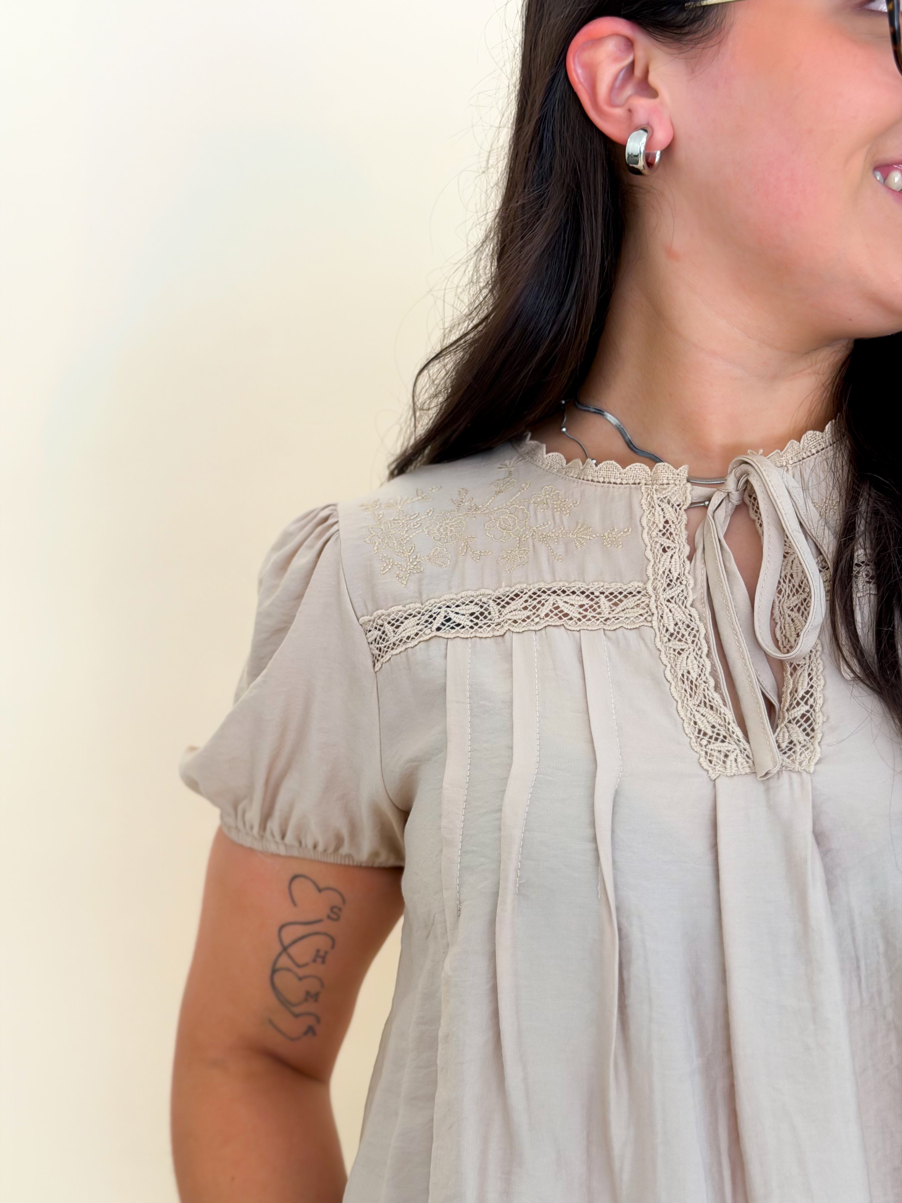 The Haven Tie Top