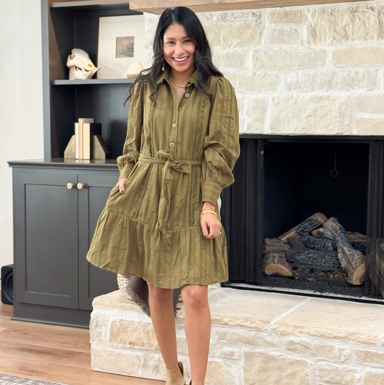 Olive Dress