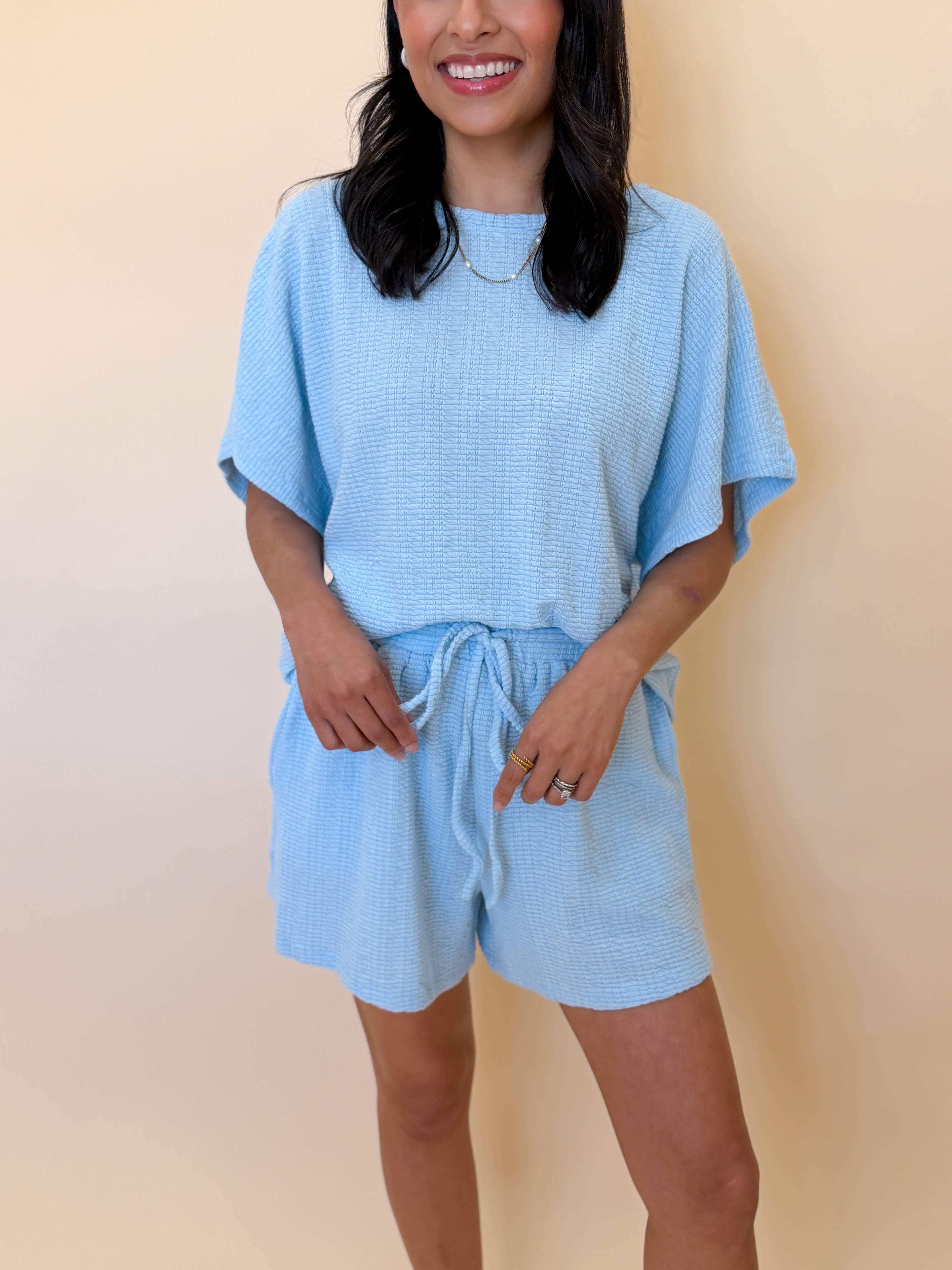 Textured Knit Set
