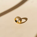 Braided Layers Gold Ring