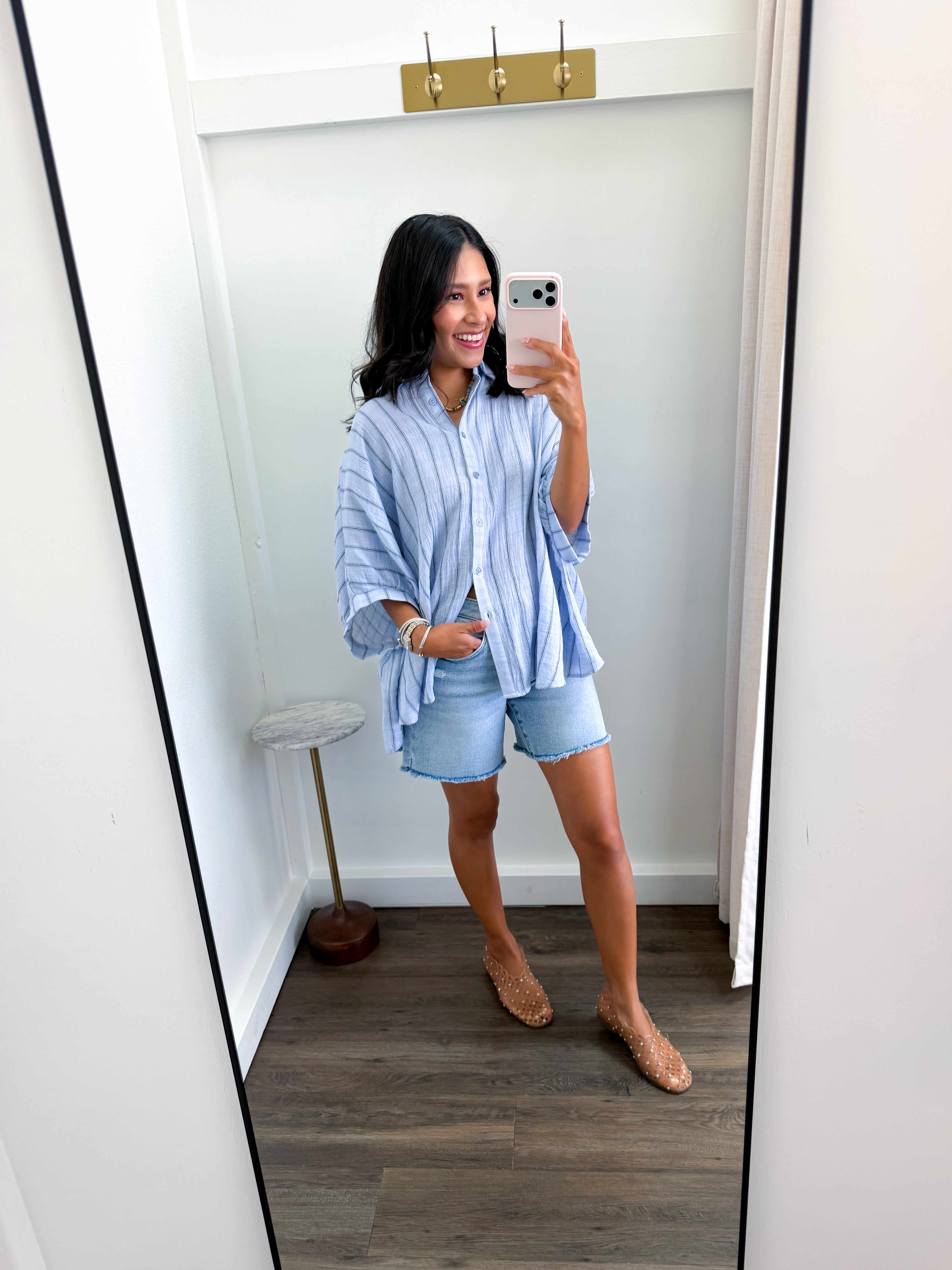 The Camden Stripe Shirt - Blue