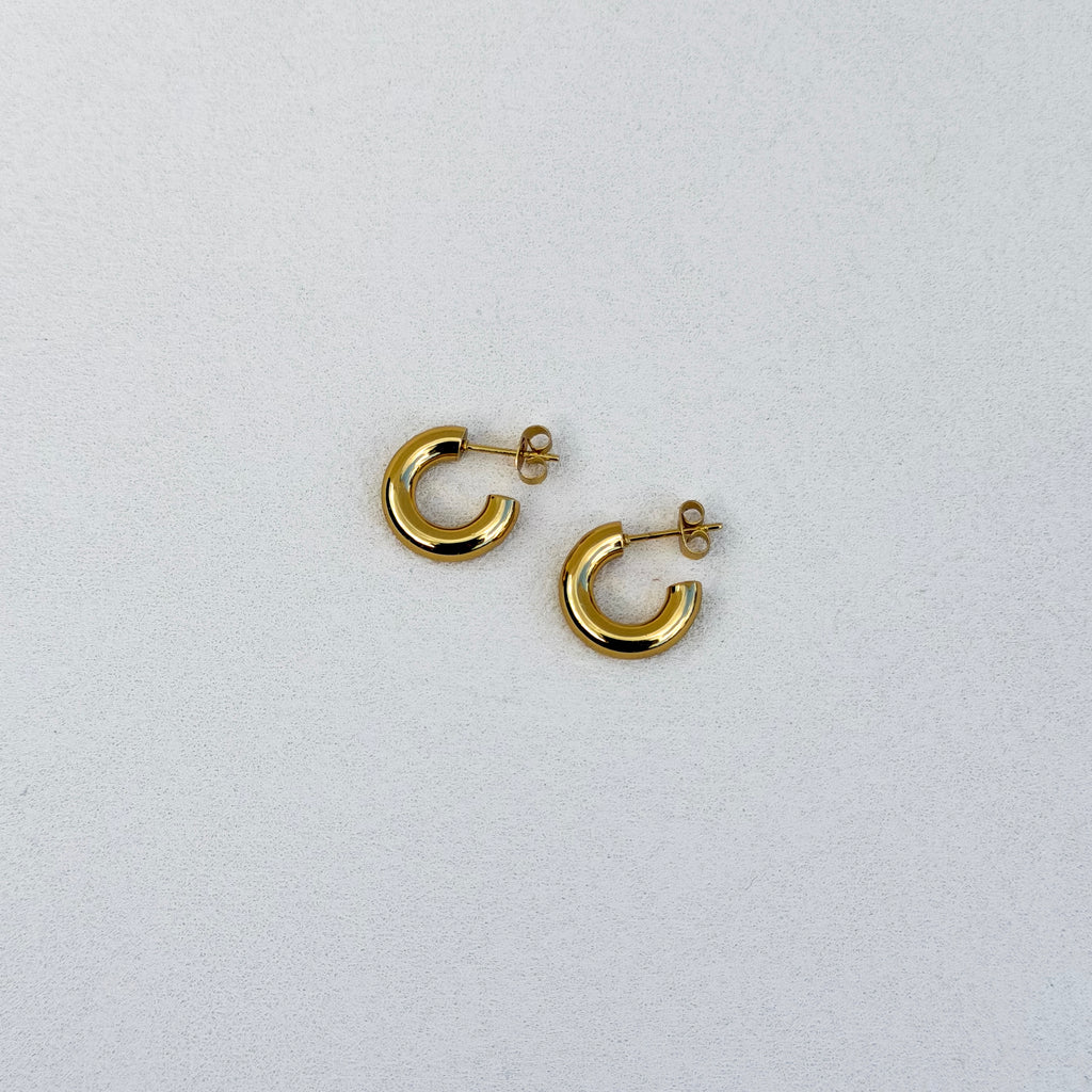 Everyday Mini Chunky Hoop Earrings