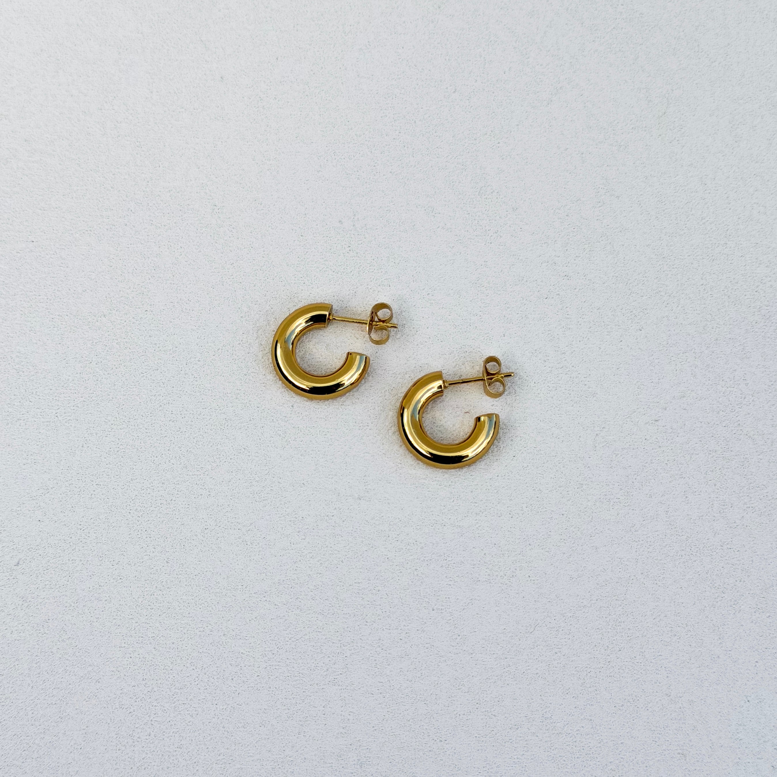 Everyday Mini Chunky Hoop Earrings