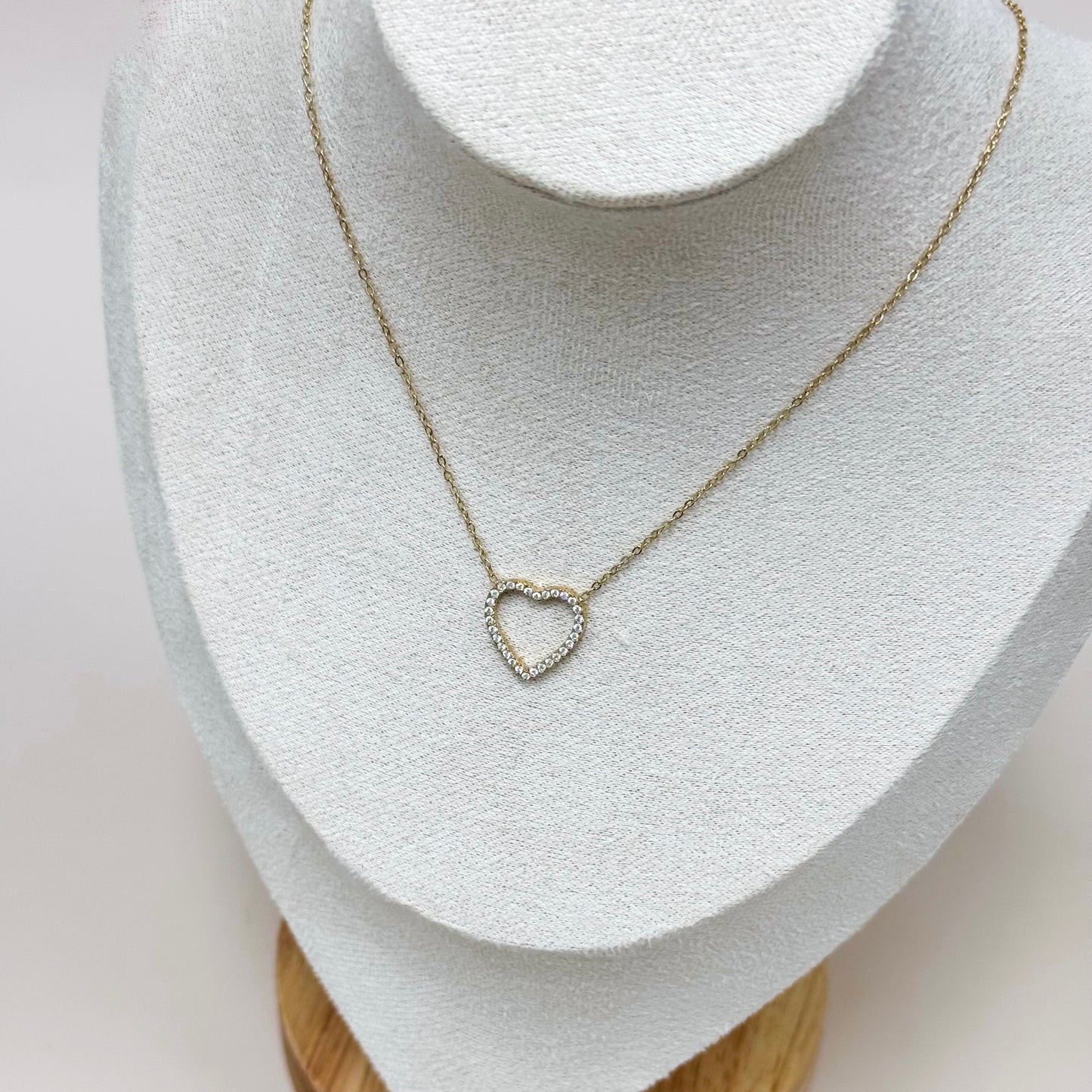 True Heart Pavé Necklace