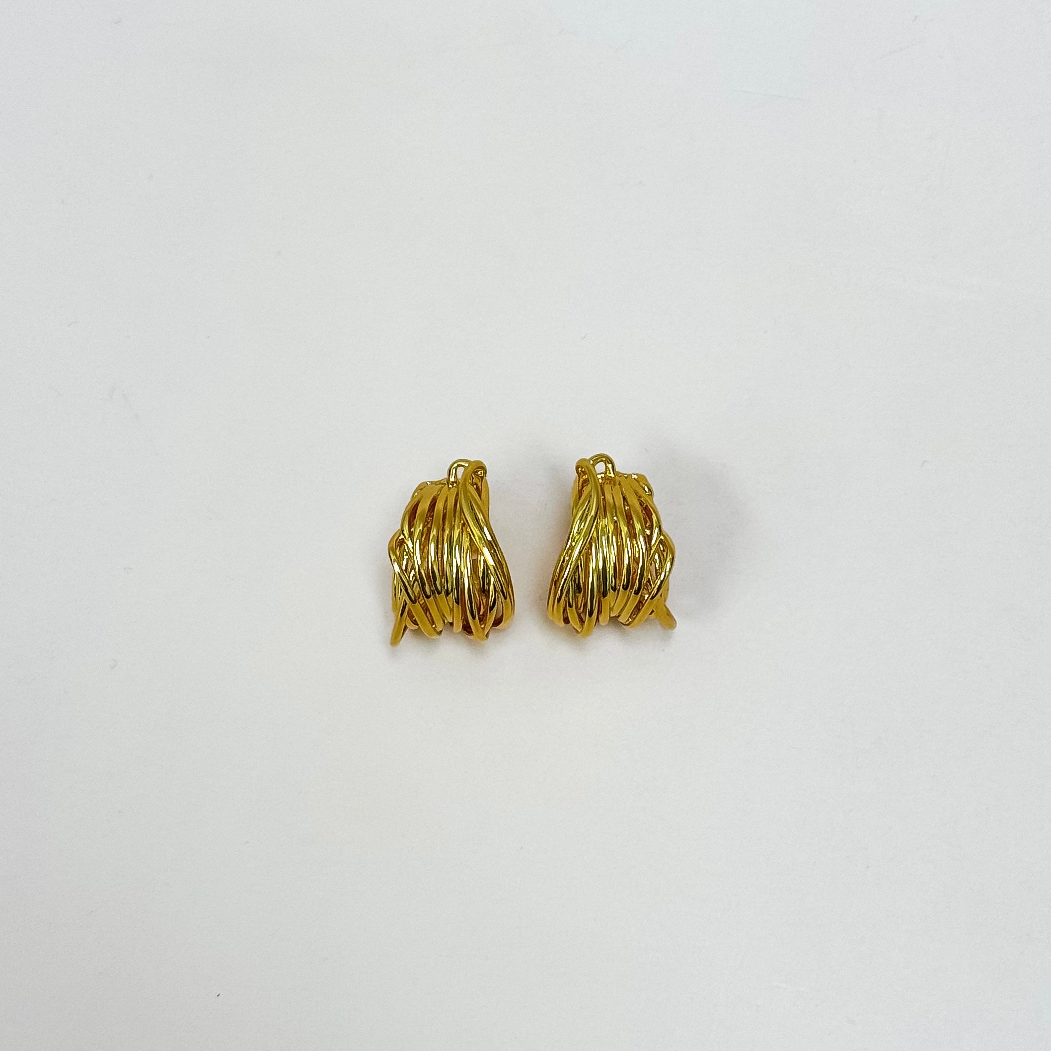The Aurelia Clips – Sculpted  Statement Earrings