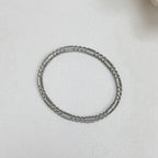Textured Bead Stretch Bracelet
