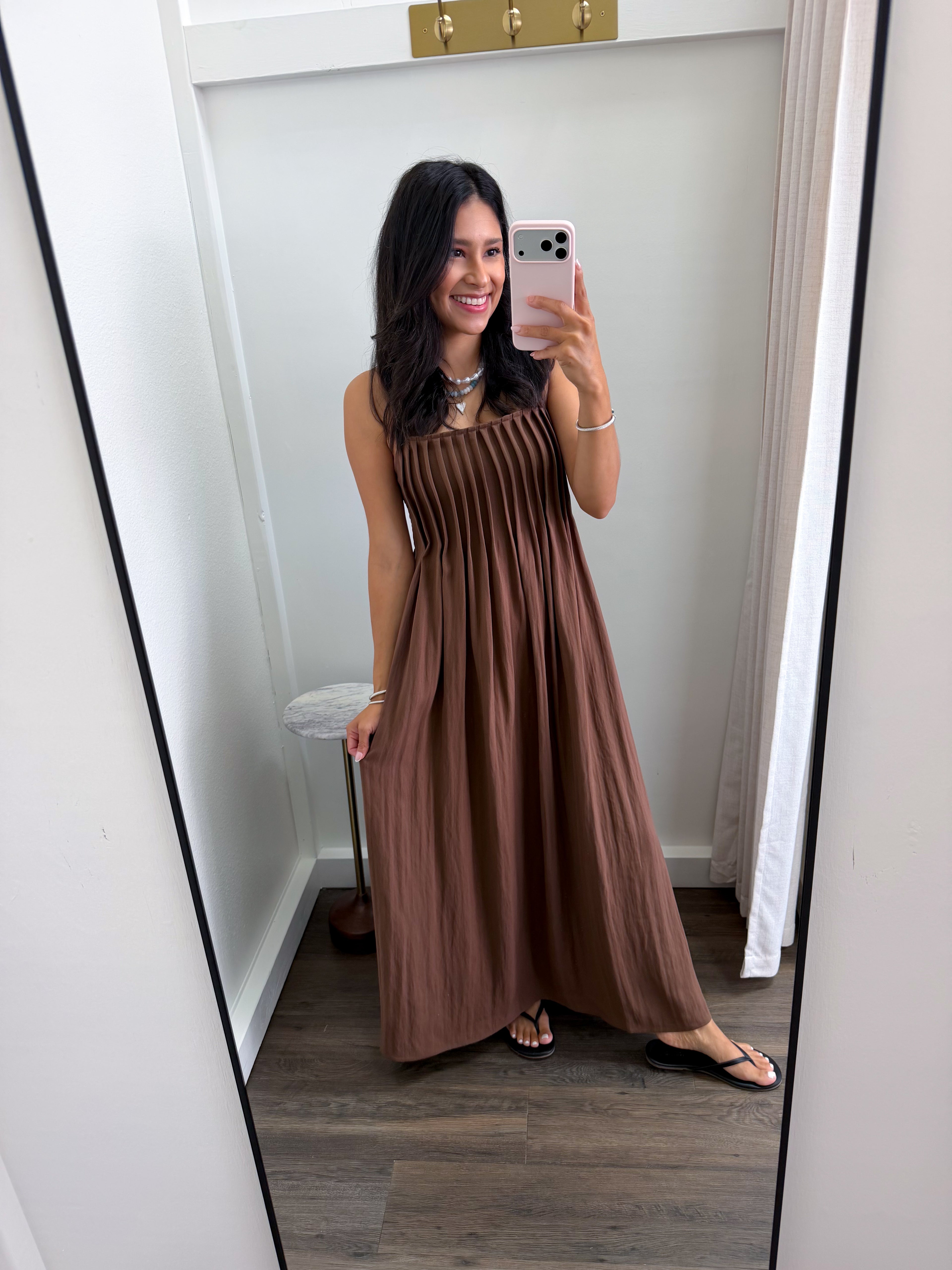 Mocha Muse Midi Dress