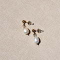 Isla Pearl Stud Dangle Earring
