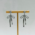 Aurora Bow Drop Earrings
