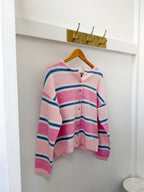 Bubble Gum Pink Cardigan