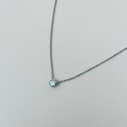 The Luma Bezel Necklace