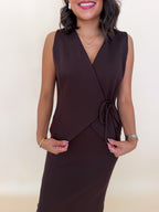 Espresso Wrap Vest