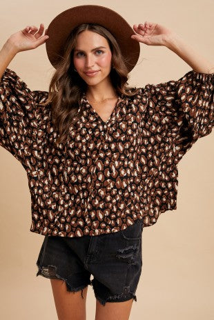 Wild Bloom Kimono Top
