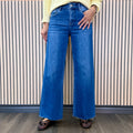 Weekday Wide Leg Crop Jeans