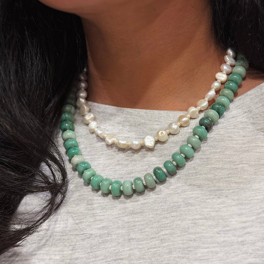 Amazonite Beaded Necklace