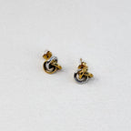 Entwine Duo Studs in Two-Tone