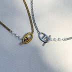 Valora Pearl Toggle Necklace