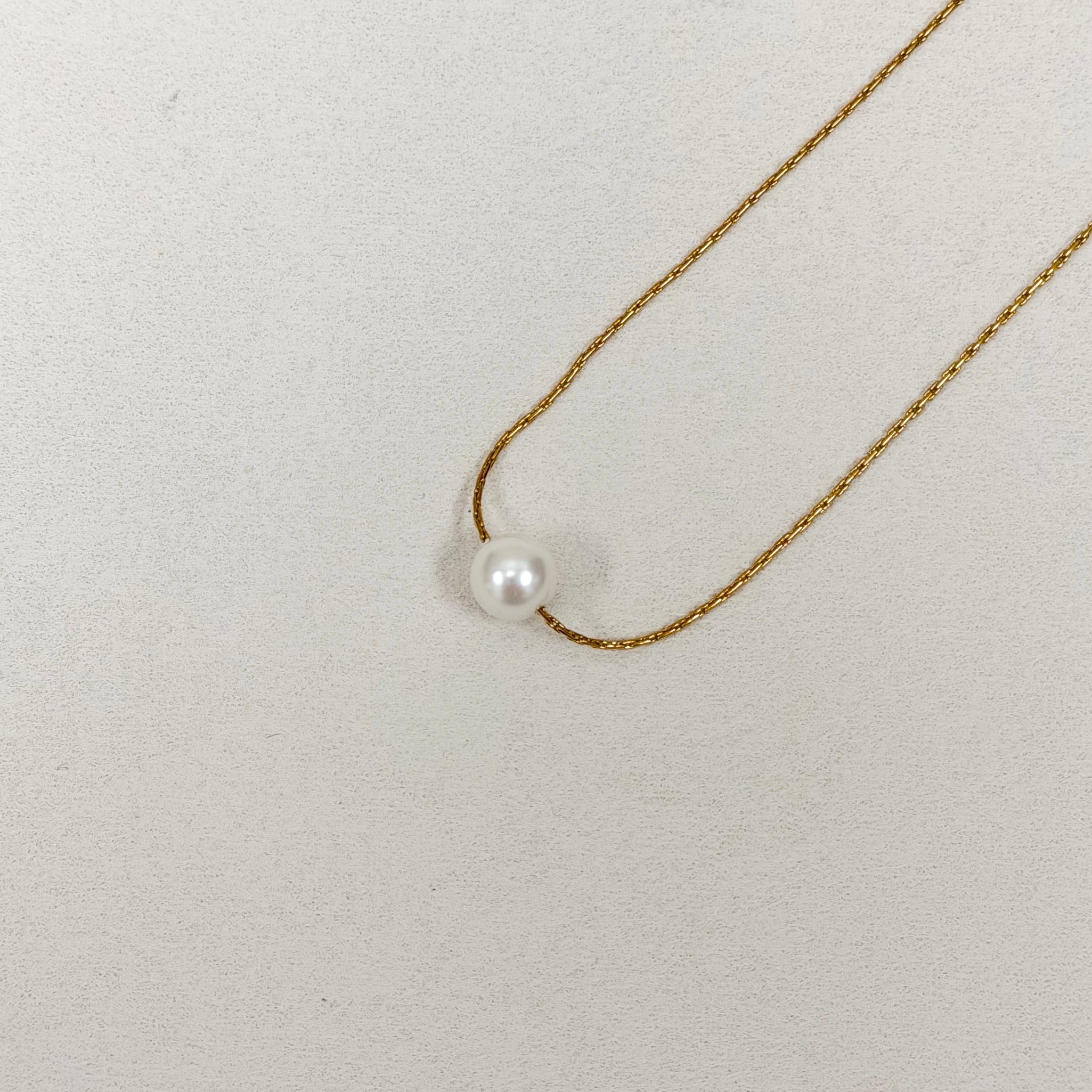 Aveline Pearl Drop Necklace