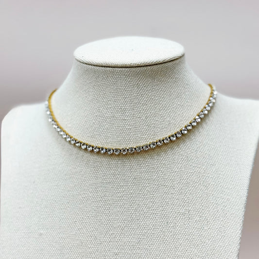 The Lumière Slider Tennis Necklace