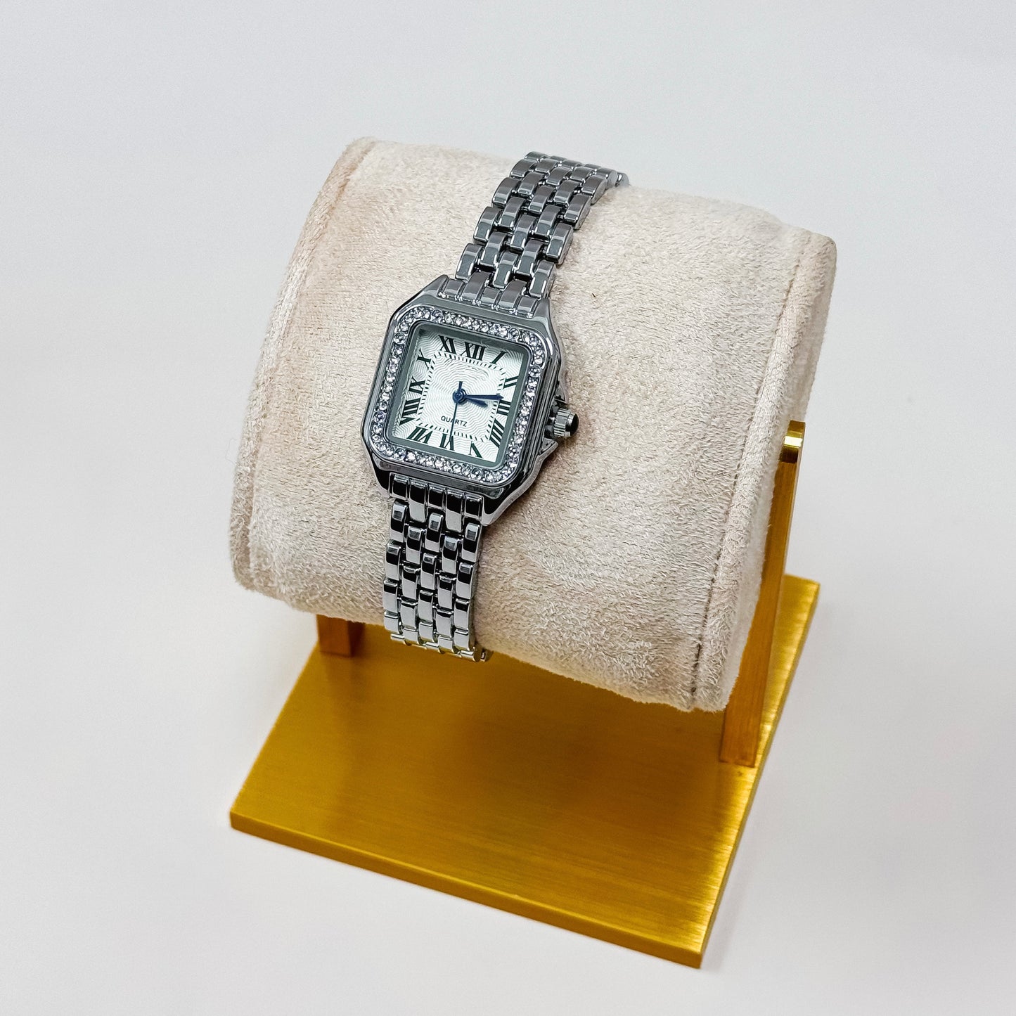 The Evergold Two-Tone Rectangle Watch