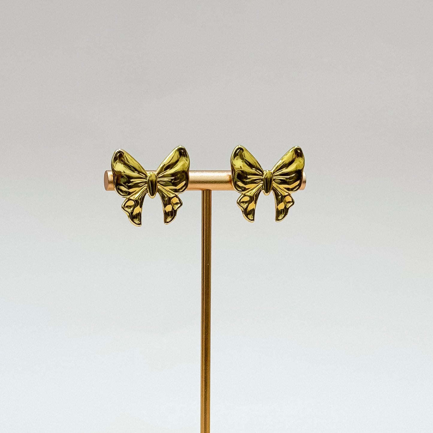 Classic Ribbon Bow Studs