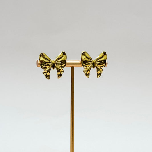 Classic Ribbon Bow Studs