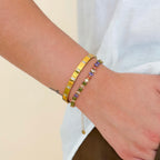 The Lumen Crystal Bangle