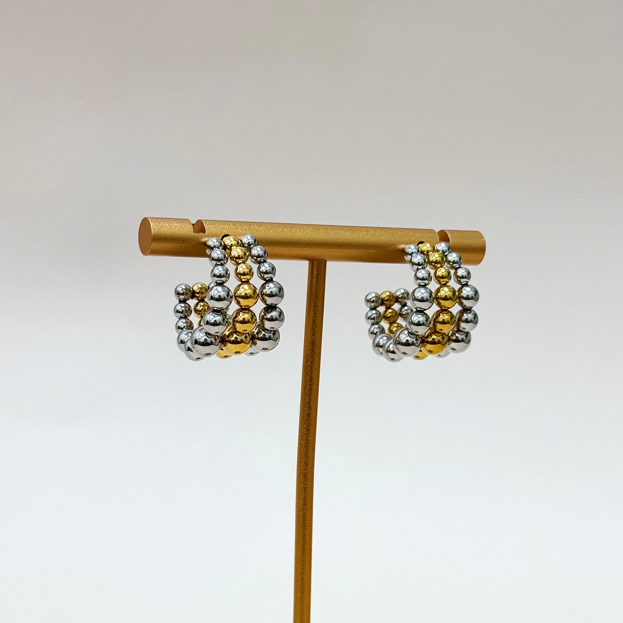 The Dual Glow Hoop Earrings