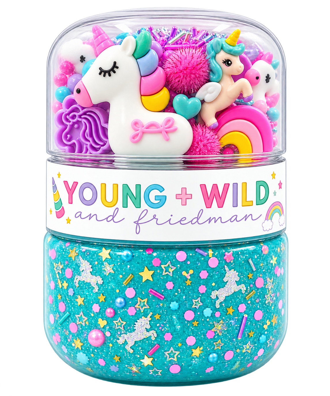 The Unicorn Grab & Go Jar