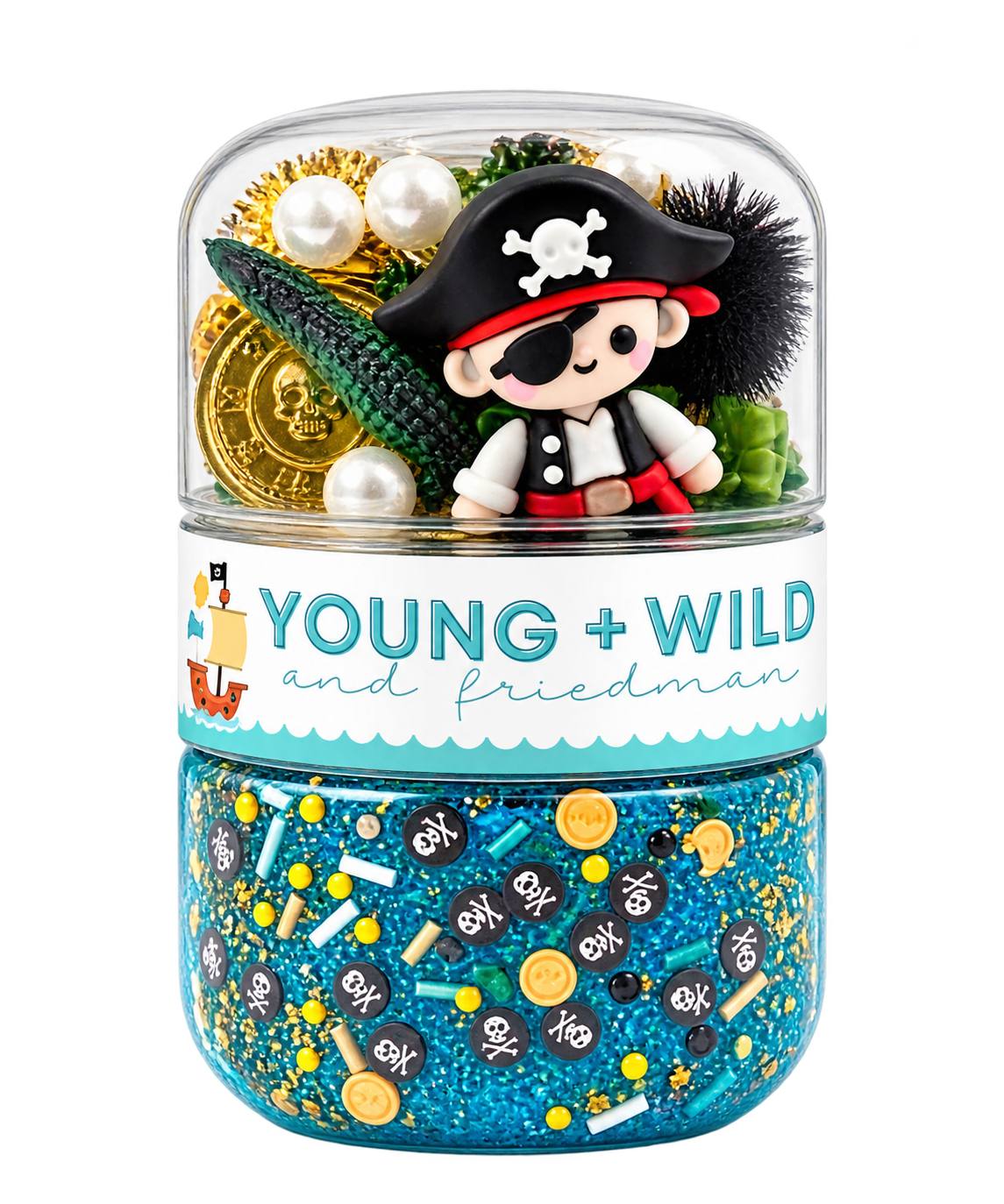 The Pirate Grab & Go Jar