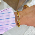 Crystal Link Chain Bracelet