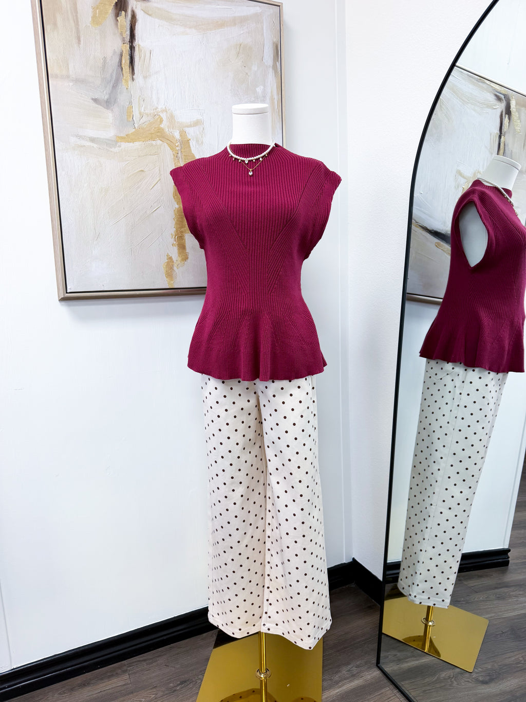 The Dottie Wide Leg Jeans