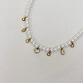 Amoura Pearl Charm Necklace