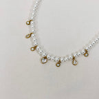 Amoura Pearl Charm Necklace