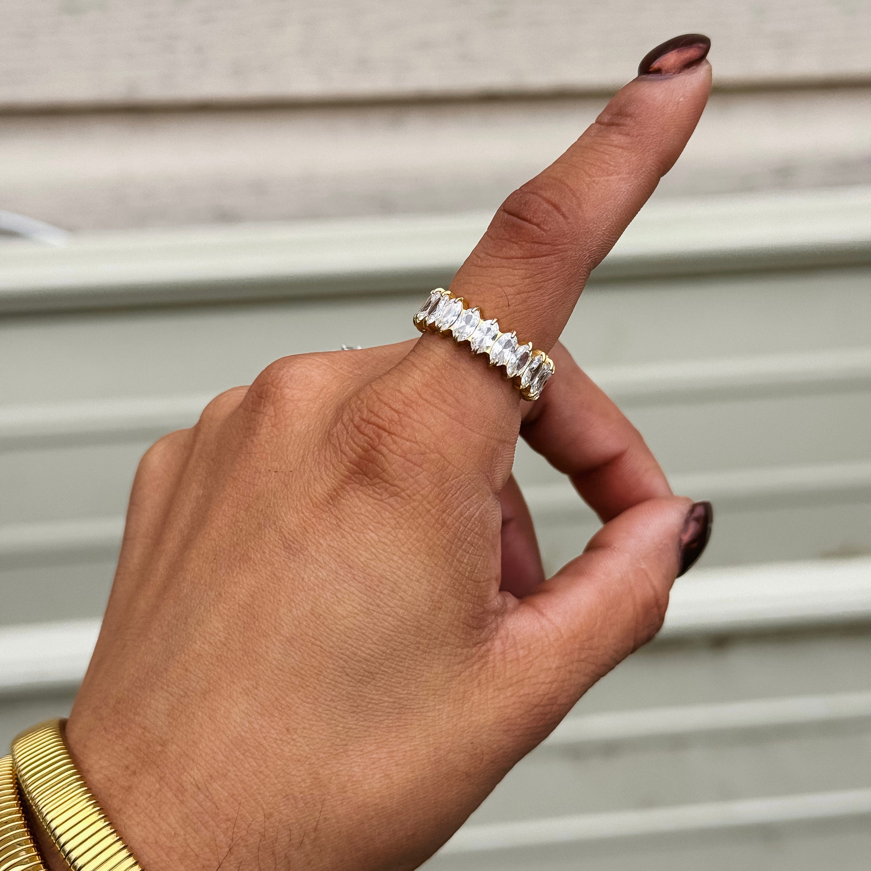 Lumi Marquise Eternity Ring