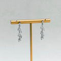 Crystal Vine Drop Earrings