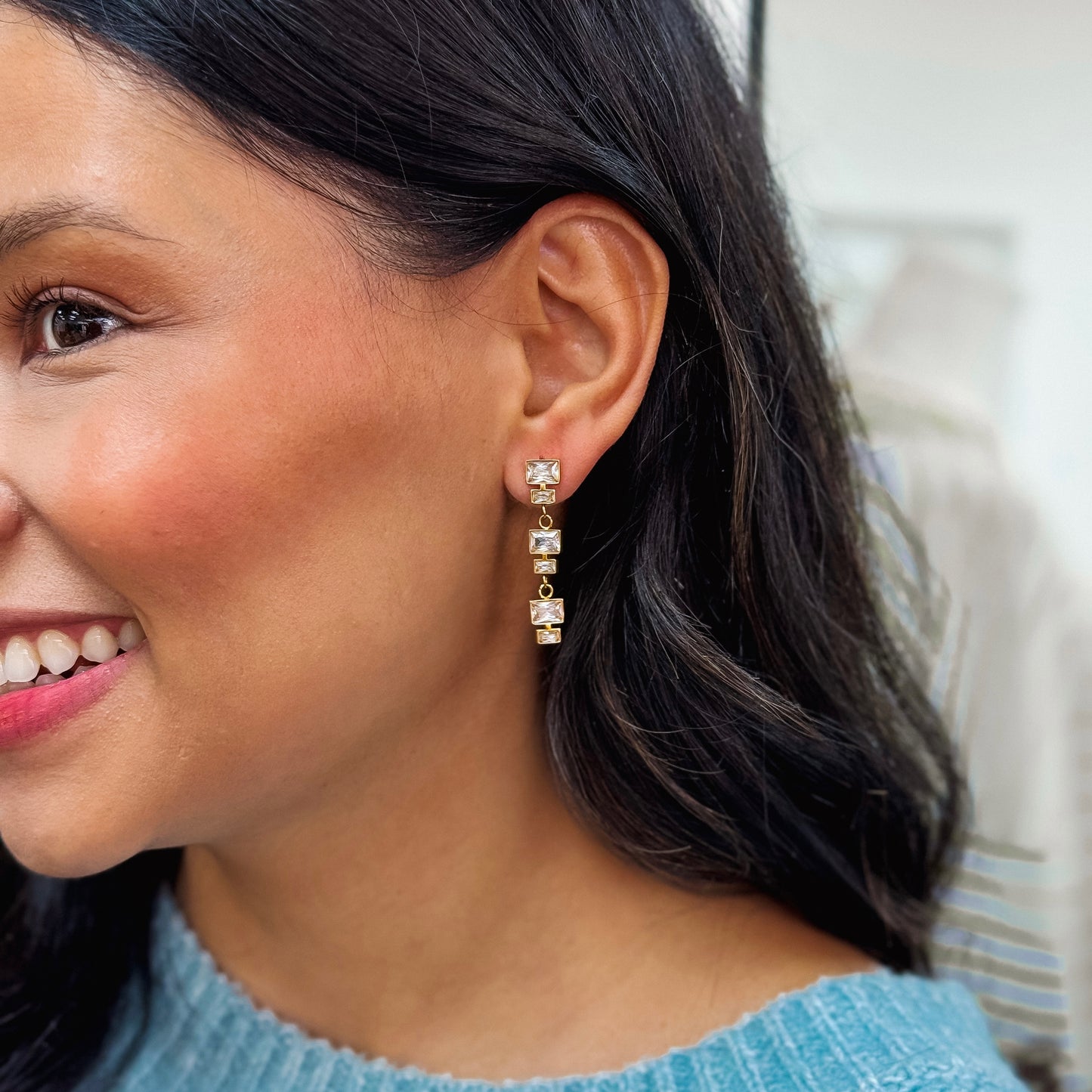 Luxe Cascade Crystal Drops