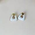 Marbled Drop Earrings