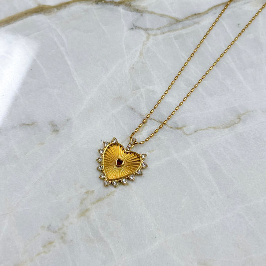 Sacred Heart Radiance Necklace