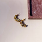 Glint Twist Hoops