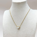 Celeste Pearl Drop Necklace