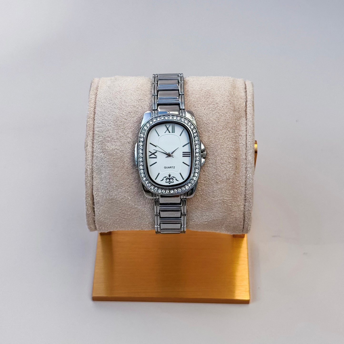 Evelyn Oval Crystal Watch