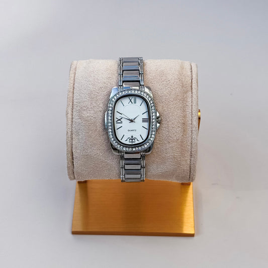 Evelyn Oval Crystal Watch